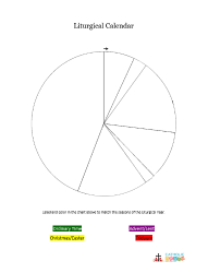 Liturgical Year Blank Worksheet
